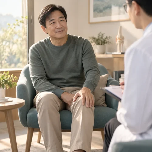 무릎 관절 · AI 생성 예시